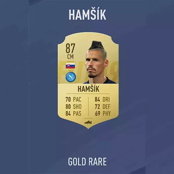 FIFA 19 note joueur : HAMSIK, 46ème