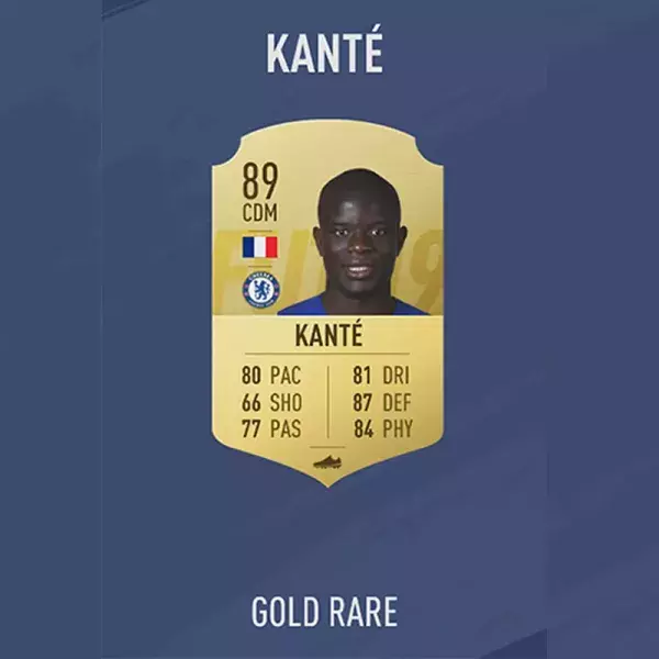 FIFA 19 note joueur : KANTÉ, 16ème