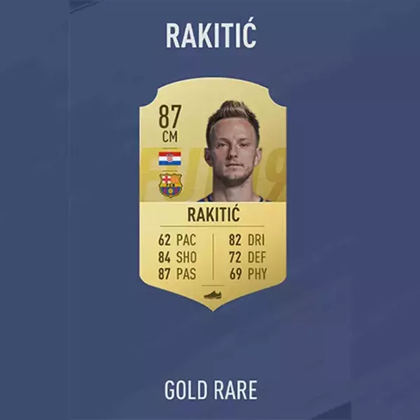 FIFA 19 note joueur : RAKITIC, 44ème