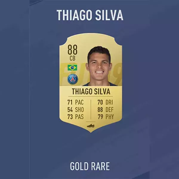 FIFA 19 note joueur : THIAGO SILVA, 41ème