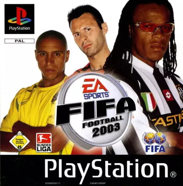FIFA 2003 : Roberto Carlos, Ryan Giggs, Edgar Davids