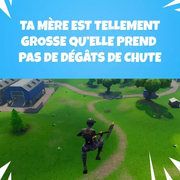 Fortnite : Dégâts de chute