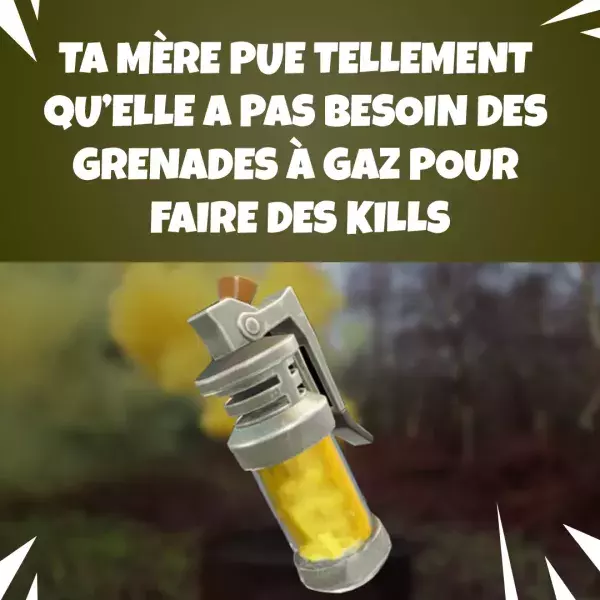 Fortnite : Grenade à gaz