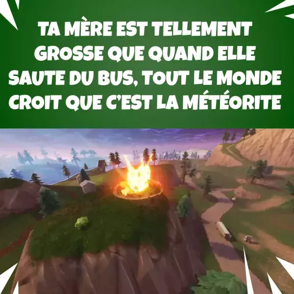 Fortnite : Météorite