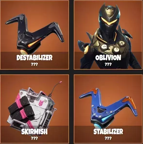 Fortnite saison 4.5 : objets légendaires 2