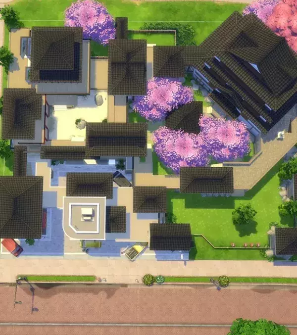 Hanamura vue de haut