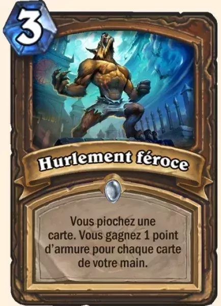 Hearthstone, Armageboum : le deck Druide Cire-Pilleur qui domine la méta actuelle - Hurlement féroce