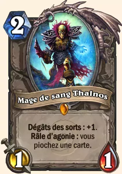 Hearthstone, Armageboum : le deck Druide Cire-Pilleur qui domine la méta actuelle - Mage de sang Thalnos
