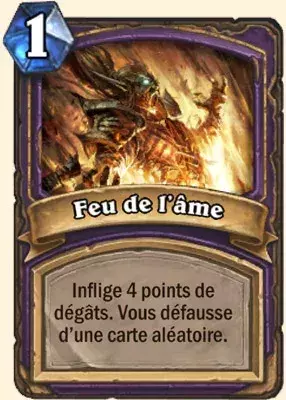 Hearthstone Armageboum : meilleur deck démoniste Feu de l'âme