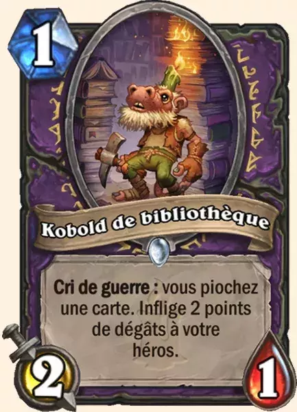 Hearthstone Armageboum : meilleur deck démoniste Kobold de bibliothèque