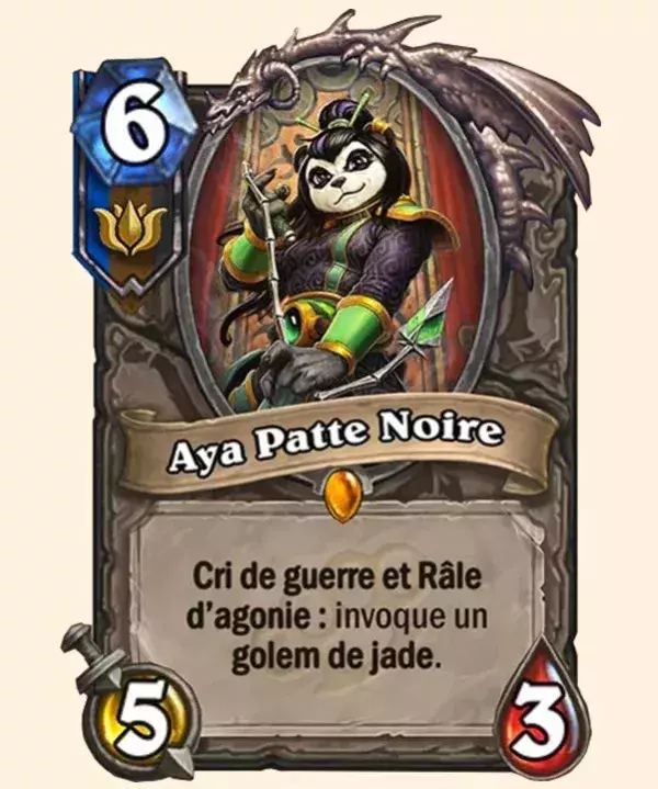 Hearthstone : Aya est indispensable dans les decks golems de jade