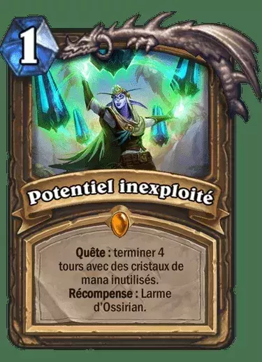Hearthstone les Aventuriers d'Uldum : Potentiel inexploité