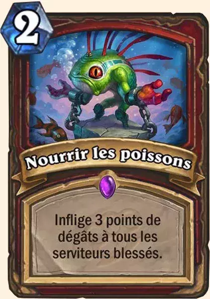 Hearthstone, meilleur deck Guerrier : Nourrir les poissons x2