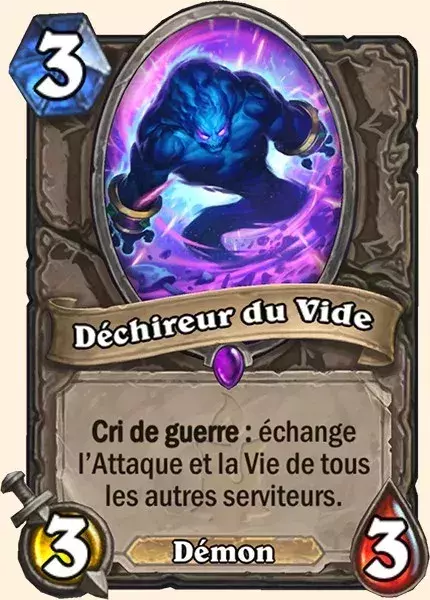 Hearthstone meilleur deck Paladin Armageboum : Déchireur du Vide