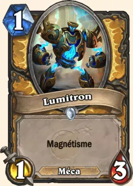 Hearthstone meilleur deck Paladin Armageboum : Lumitron
