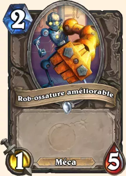Hearthstone meilleur deck Paladin Armageboum : Rob-ossature améliorable