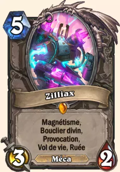 Hearthstone meilleur deck Paladin Armageboum : Zilliax