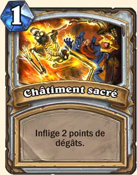 Hearthstone, meilleur deck Prêtre : Châtiment sacré