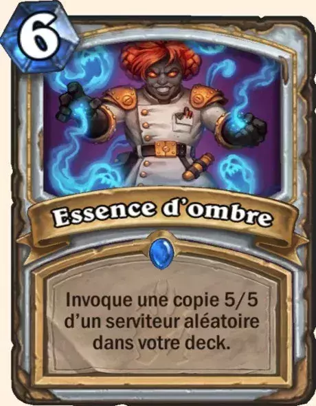 Hearthstone, meilleur deck Prêtre : Essence d'ombre x2
