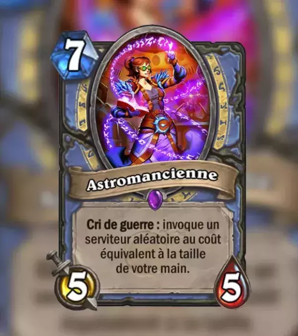 Hearthstone Projet Armageboum : Astromancienne