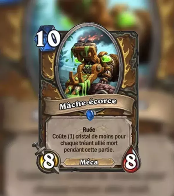 Hearthstone Projet Armageboum : Mâche-écorce