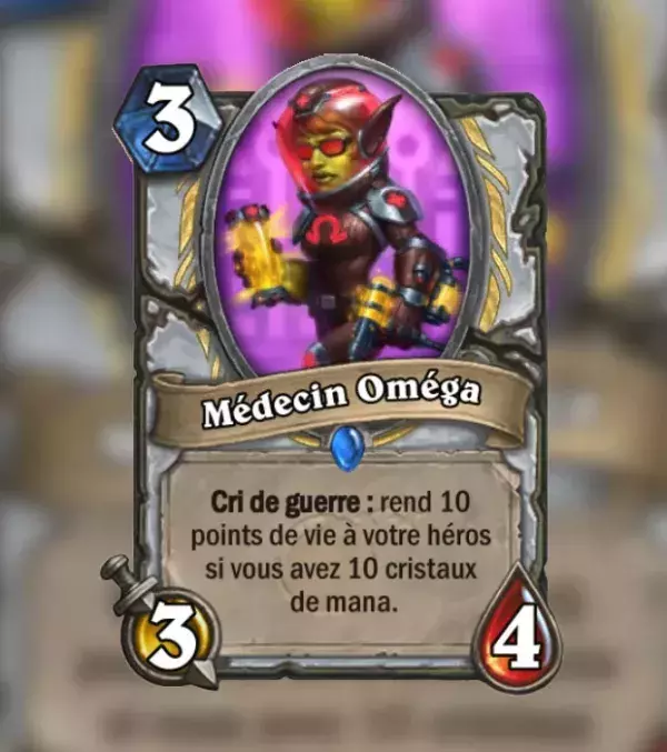 Hearthstone Projet Armageboum : Médecin Oméga