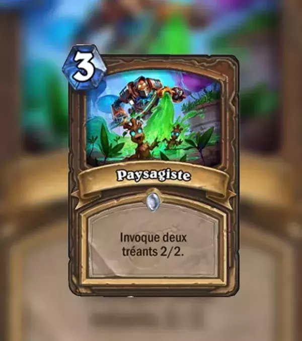 Hearthstone Projet Armageboum : Paysagiste