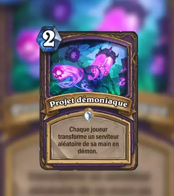 Hearthstone Projet Armageboum : Projet démoniaque