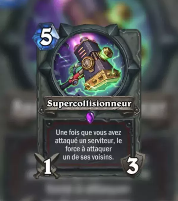 Hearthstone Projet Armageboum : Supercollisionneur