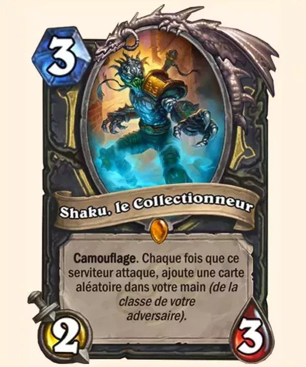 Hearthstone : Shaku renforce le côté aléatoire du voleur mais est trop faible pour être viable