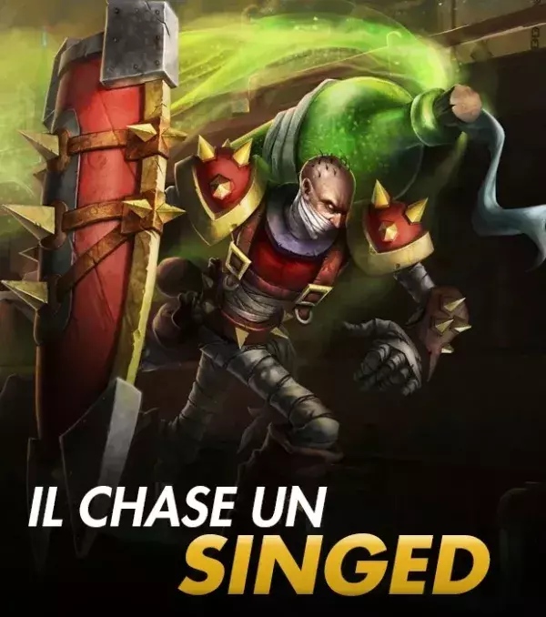 Il chasse Singed