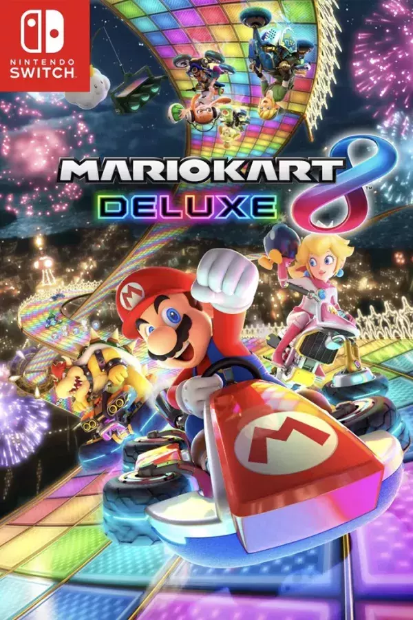 Jeu de karts, motos et voitures Mario Kart 8: Deluxe sur Switch