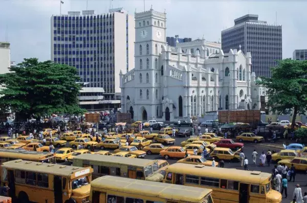 La ville de Lagos au Nigéria