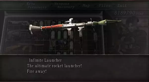 Lance-roquettes infini (Resident Evil 4)