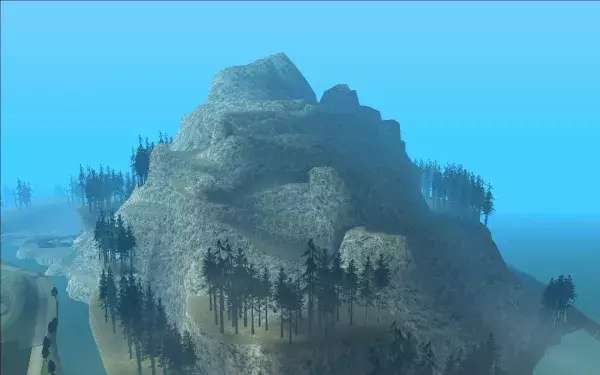 Le mont Chiliad (GTA San Andreas)