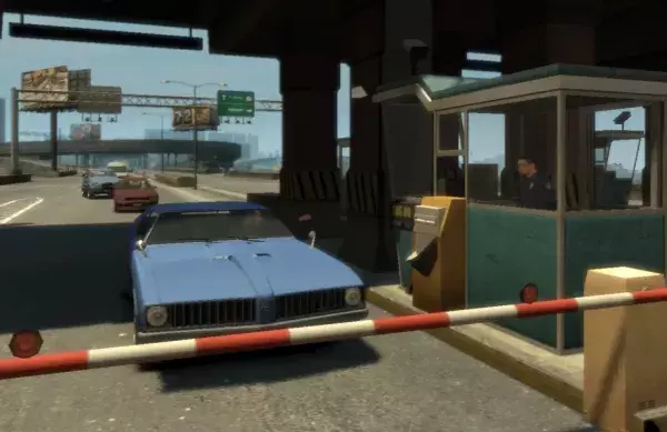 Le poste de péage (GTA 4)