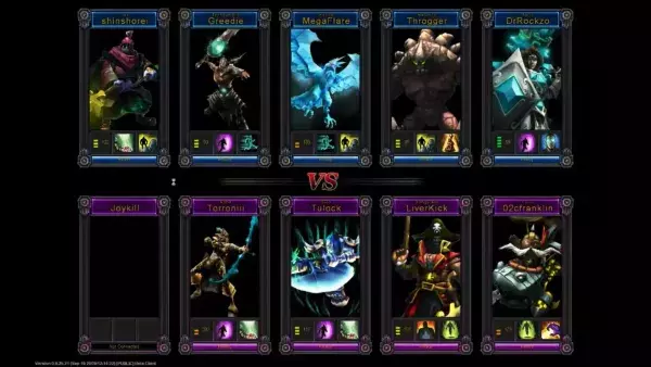 League of Legends 2009 : écran de chargement