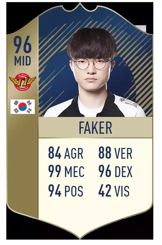 League of Legends : Les joueurs pros ont le droit à leur propre carte FUT