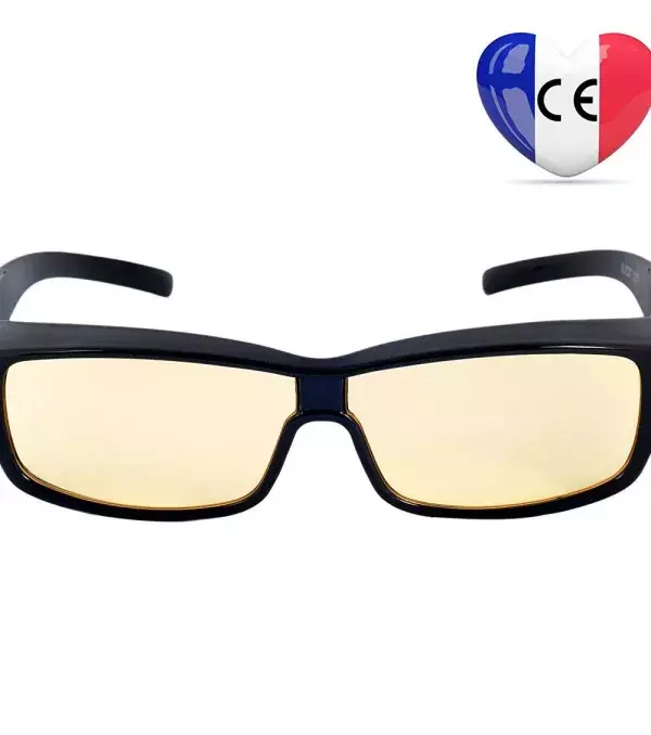 Les lunettes 2-en-1 antireflet et anti-lumière bleue de Top Life