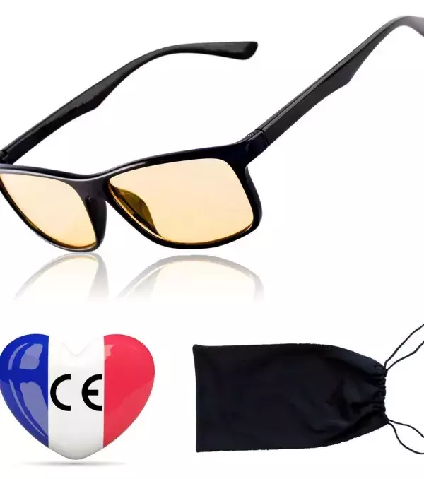 Les lunettes Gaming antireflet et lumière bleue de Top Life