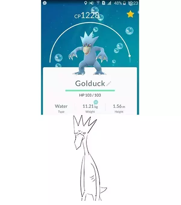 Les vraies formes des Pokémon : au final non, Akwakwak a bien un lien de parenté avec sa précédente forme