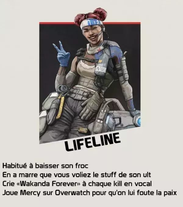 Lifeline, parce qu'il faut bien un support