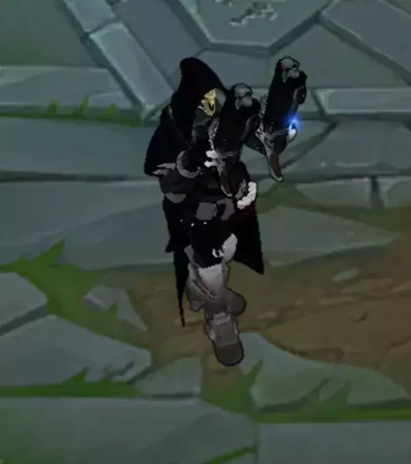 Lucian avec le skin de Reaper