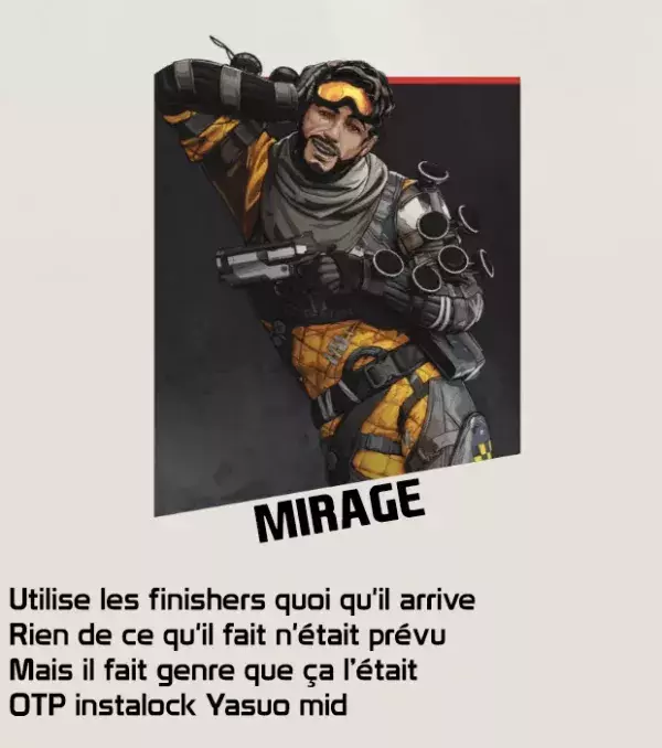 Mirage, pour ceux qui pensent avoir du skill