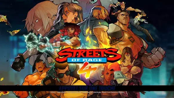 10. Streets of Rage 4                  