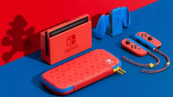 Nintendo Switch édition Mario pour les 35 ans du plombier