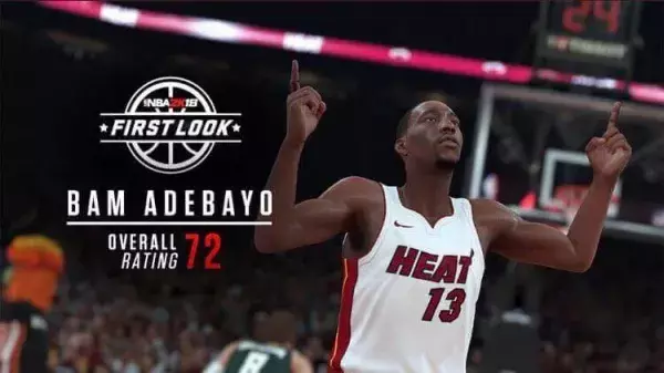 Note NBA 2k18 de Bam Adebayo