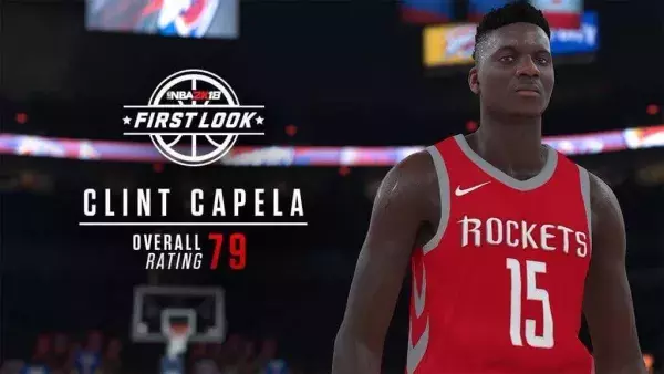 Note NBA 2k18 de Clint Capela
