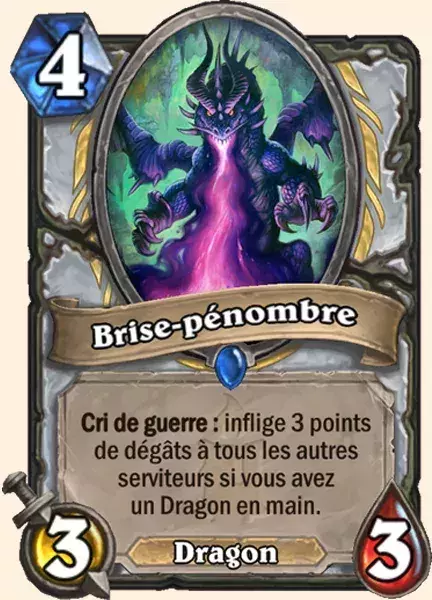 Nouvelle carte Hearthstone, Kobolds et Catacombes : Brise-pénombre