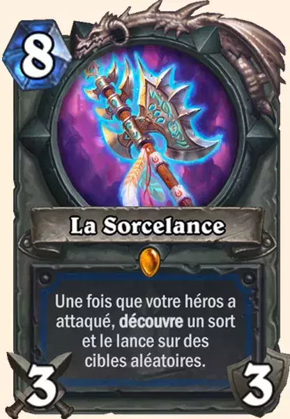 Nouvelle carte Hearthstone, Kobolds et Catacombes : La Sorcelance